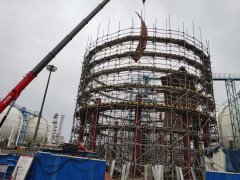 安庆石化球罐安装项目